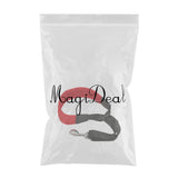 Maxbell Adjustable Saxophone Sax Stretch Silicone Padded Neck Strap with Hook Red