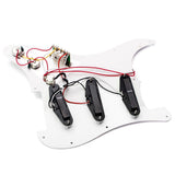 Maxbell SSS Loaded Prewired Humbucker Pickguard Pickup Set for Electric Guitar