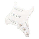 Maxbell SSS Loaded Prewired Humbucker Pickguard Pickup Set for Electric Guitar