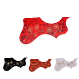 Maxbell 41" Acoustic Guitar Pickguard Decorative Anti-scratch Folk Guitar Right Hand White