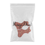Maxbell Acoustic Guitar Pickguard Flower Anti-scratch Folk Guitar Left/Right Hand Brown