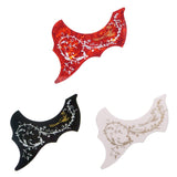 Maxbell 41in Acoustic Guitar Pickguard Flower Bird Anti-scratch Parts Right Hand Black