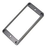 Maxbell Humbucker Pickups Frames Mounting Rings for LP Electric Guitar Black