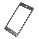 Maxbell Humbucker Pickups Frames Mounting Rings for LP Electric Guitar Black