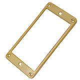 Maxbell Humbucker Pickups Frames Mounting Rings for LP Electric Guitar Gold