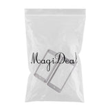 Maxbell 2 Pieces Alloy Electric Guitar Humbucker Pickup Mounting Ring Frame for LP