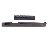 Maxbell Guitar Bridge Saddle Nut for Left Handed Acoustic Guitar Accessories