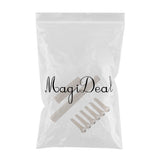 Maxbell Guitar Bridge Pins Saddle Nut for Left Handed Acoustic Guitar Accessories