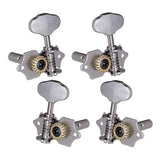 Maxbell 4pcs 2R2L Tuning Pegs Keys Machine Head Tuners Set for Ukulele