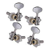 Maxbell 4pcs 2R2L Tuning Pegs Keys Machine Head Tuners Set for Ukulele