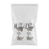 Maxbell 4pcs 2R2L Tuning Pegs Keys Machine Head Tuners Set for Ukulele