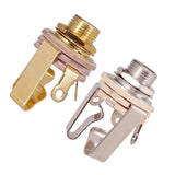 Maxbell 2pcs 1/4" Mono Plug Input for Electric Guitar Pickup Plug Output 6.35mm Plug