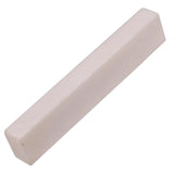 Maxbell 2x Blank Guitar Nut and Saddle White for Electric Acoustic Classical Guitar