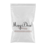 Maxbell 2x Blank Guitar Nut and Saddle White for Electric Acoustic Classical Guitar