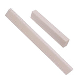 Maxbell 2x Blank Guitar Nut and Saddle White for Electric Acoustic Classical Guitar