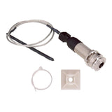 Maxbell Folk Acoustic Guitar Piezo Pickup Under Saddle Passive 6.35mm Endpin Jack