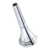 Maxbell French Horn Mouthpiece with Durable Stylish Copper Alloy Silver