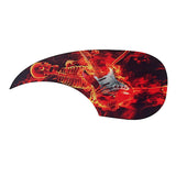 Maxbell Folk Acoustic Guitar Pickguard Pick Guard Scratch Plate for Acoustic Guitar