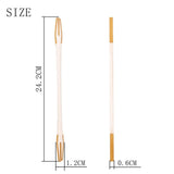 Maxbell Wood Piano Treble Stick Double Ended Mediant and Alt for Piano Tuning Mute
