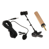 Maxbell Wireless Instrument Microphone MIC 6.5mm Plug with Clip For Erhu Flute etc.