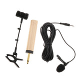 Maxbell Wireless Instrument Microphone MIC 6.5mm Plug with Clip For Erhu Flute etc.