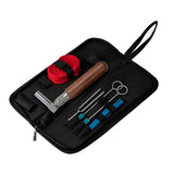Maxbell Piano Tuning Kit Set Tuning Hammer Rubber Mute Tuning Fork for Grand Piano