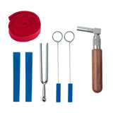 Maxbell Piano Tuning Kit Set Tuning Hammer Rubber Mute Tuning Fork for Grand Piano