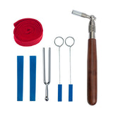 Maxbell Professional Piano Tuning Kit Octagonal Hammer Mute Tuning Fork w/ Case