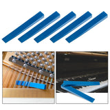 Maxbell Piano Tuning Mutes Tuning Tools KIT for Bass String Mute Tuning Parts Blue