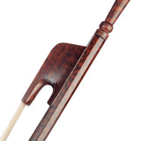 Maxbell 4/4 Violin Bow Well-balanced Carbon Fiber Round Stick Horsehair Fiddle Bow