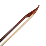Maxbell 4/4 Violin Bow Well-balanced Carbon Fiber Round Stick Horsehair Fiddle Bow