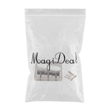 Maxbell Vintage Style Fixed Electric Guitar Bridge With Brass Saddles Set