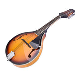 Maxbell 8 String Acoustic Mandolin Basswood Sunburst Music Instruments