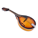 Maxbell 8 String Acoustic Mandolin Basswood Sunburst Music Instruments
