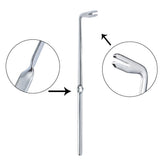 Maxbell 1pc Piano Spoon Bender Regulating Repairing Maintenance Tools 21.5cm Silver