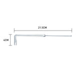Maxbell 1pc Piano Spoon Bender Regulating Repairing Maintenance Tools 21.5cm Silver