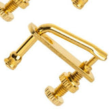 Maxbell For 3/4 - 4/4 Violin Golden Plated Violin String Tuner Fine Tuner Adjuster