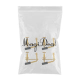 Maxbell For 3/4 - 4/4 Violin Golden Plated Violin String Tuner Fine Tuner Adjuster