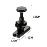 Maxbell 4pcs Violin String Fine Tuner Violin Adjuster Part for 4/4 3/4 Violin Black