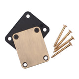 Maxbell for ST Electric Guitar Neck Plate for SQ Electric Guitar Parts Accessories