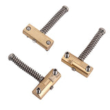 Maxbell 3Pieces Vintage Style Fixed Compensated Saddle for TL Style Guitar Copper