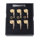 Maxbell Guitar String Tuning Pegs 6R w/ Locked Key Tuners for Guitar Schaller Style