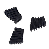 Maxbell 3 Pieces Drum Rack Rubber Feet Small Code for Drum Hardware Cymbal Stand
