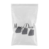 Maxbell 3 Pieces Drum Rack Rubber Feet Small Code for Drum Hardware Cymbal Stand