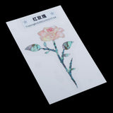 Maxbell Guitar Head Sticker Guitar Face sticker for Folk Electric Guitar Red Rose