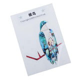 Maxbell Guitar Head Sticker Guitar Face sticker for Folk Electric Guitar Bird