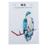Maxbell Guitar Head Sticker Guitar Face sticker for Folk Electric Guitar Bird