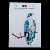 Maxbell Guitar Head Sticker Guitar Face sticker for Folk Electric Guitar Bird