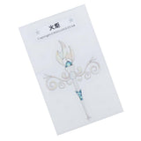 Maxbell Guitar Head Sticker Guitar Face sticker for Folk Electric Guitar Torch