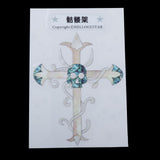 Maxbell Guitar Head Sticker Guitar Face sticker for Folk Electric Guitar Skeleton